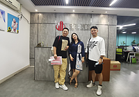 皮具办公室粉色视频网站设计找准粉色视频导航装饰设计